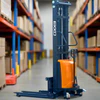 What's the difference between the EKKO semi electric and fully electric stackers?