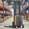 What's the difference between the EA15C fork over stacker and straddle stacker?